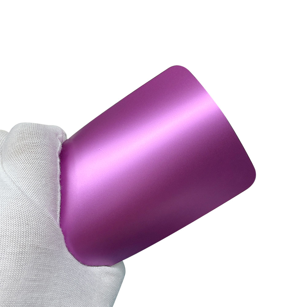 Matte Chrome Metal Magenta